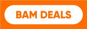 Bam Deals logo.